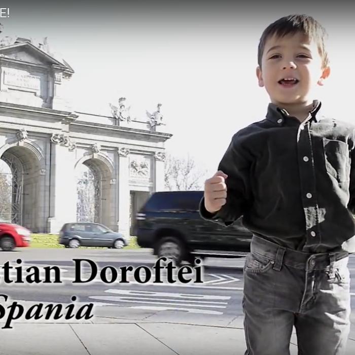 VIDEO filmat de 10 copii români a făcut înconjurul lumii