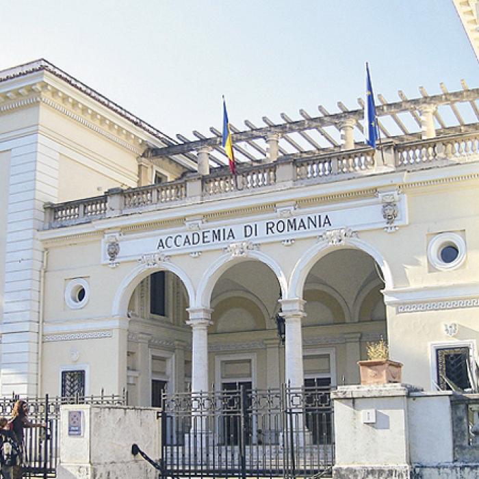 Şpagă pentru lucrări la Accademia di România din Roma