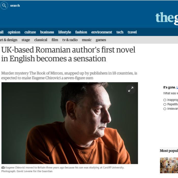 The Guardian îl elogiază pe Eugen Ovidiu Chirovici