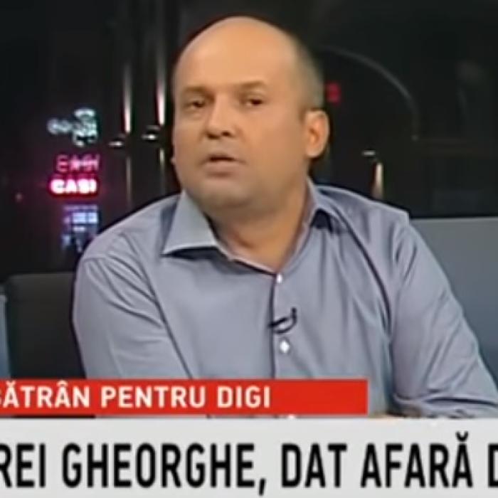 Andrei Gheorghe a MURIT. Ce zicea Radu Banciu când "l-au dat afară"