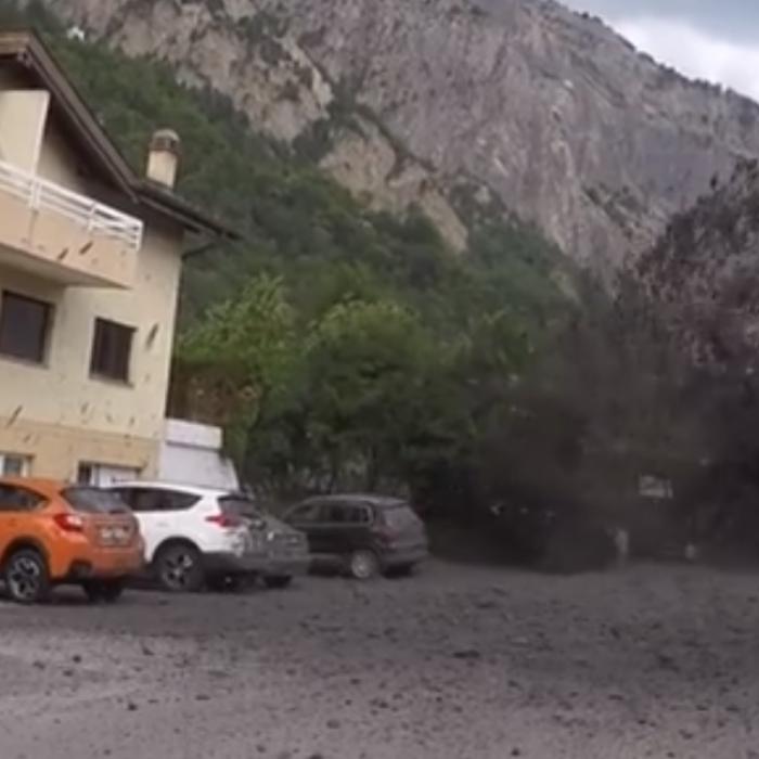 Elveția: Fenomen extrem. A izbucnit din pământ. Video incredibil 