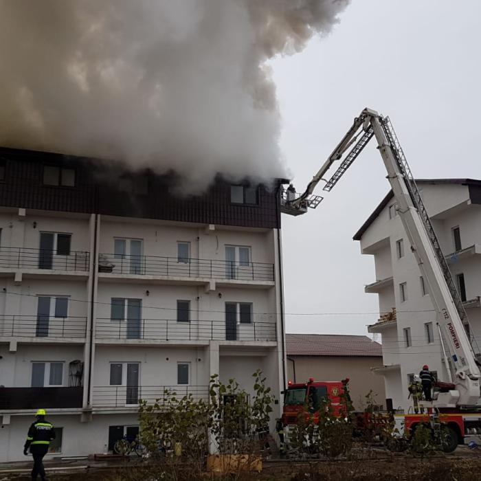 ALERTĂ! INCENDIU lângă București. VIDEO