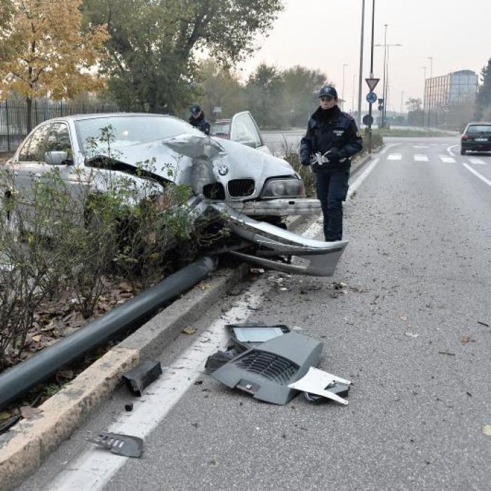 Italia. Român, protagonistul unui accident spectaculos