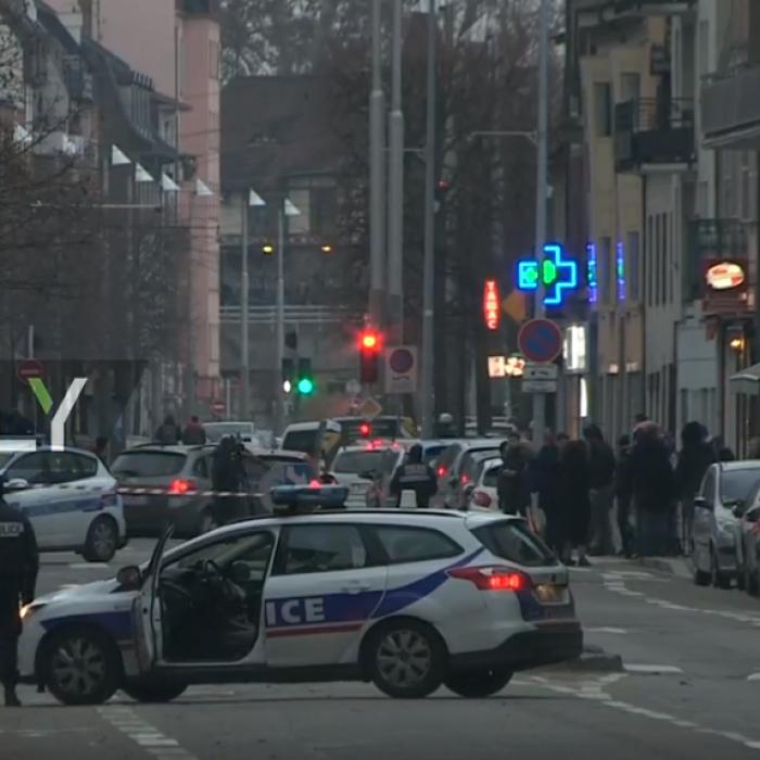 ATAC la Strasbourg. Intervenție în FORȚĂ pentru capturarea teroristului. LIVE Video