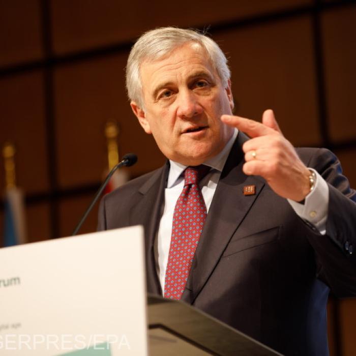 Antonio Tajani, la Ateneul Român: Sunt născut la Roma, dar mă simt aici ca acasă