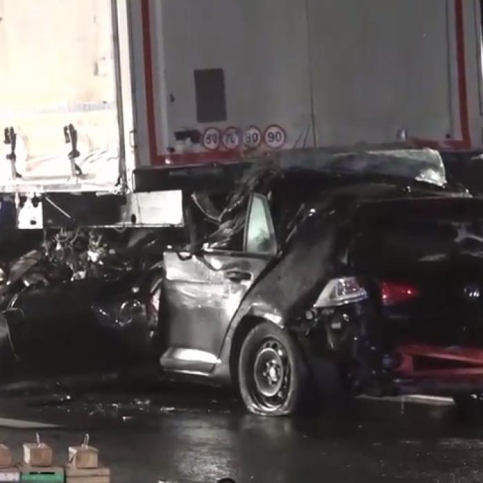 Germania. Șofer ROMÂN de TIR, implicat într-un accident TERIFIANT pe autostradă