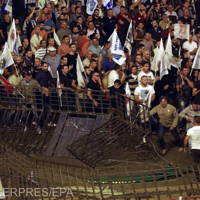 Protest la Lisabona. Patru arestări şi mai mulţi răniţi printre forţele de ordine
