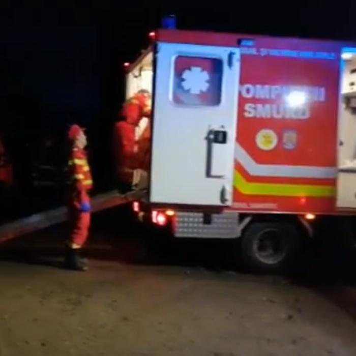 Stei, Bihor. EXPLOZIE DEVASTATOARE la încarcare butelii. 10 persoane în STARE GRAVĂ. VIDEO