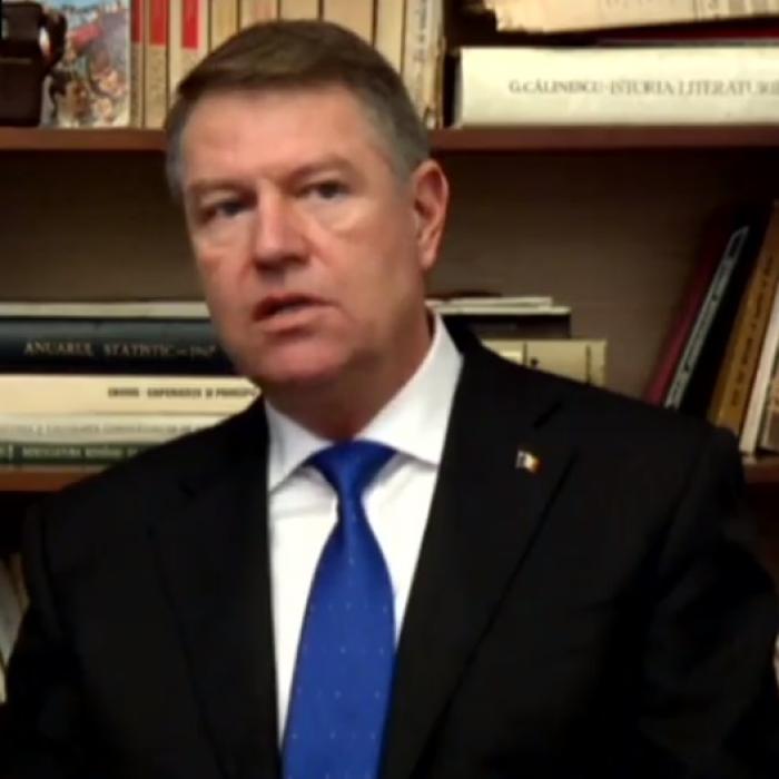 Klaus Iohannis: „Pentru LIBERTATEA de EXPRIMARE trebuie să LUPTĂM zilnic”