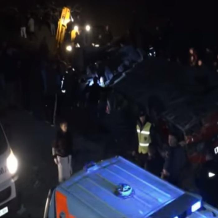 Macedonia. ACCIDENT MORTAL. Un autocar s-a răsturnat. Cel puțin 13 MORȚI (VIDEO)