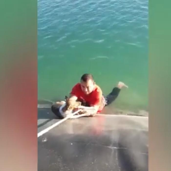 Spania. Scenă DRAMATICĂ. ROMÂN, la un pas de MOARTE în apele reci ale unui lac