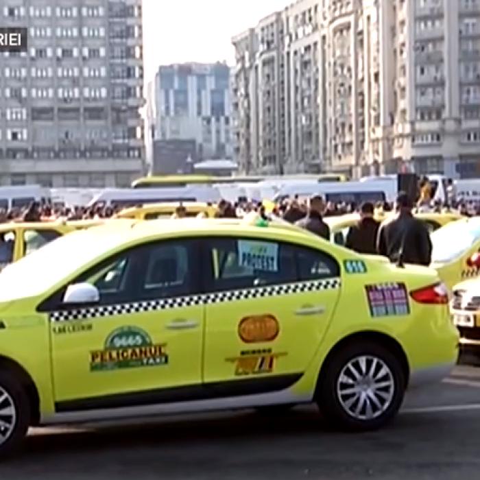 HAOS în București! Transportatorii blochează Piața Victoriei