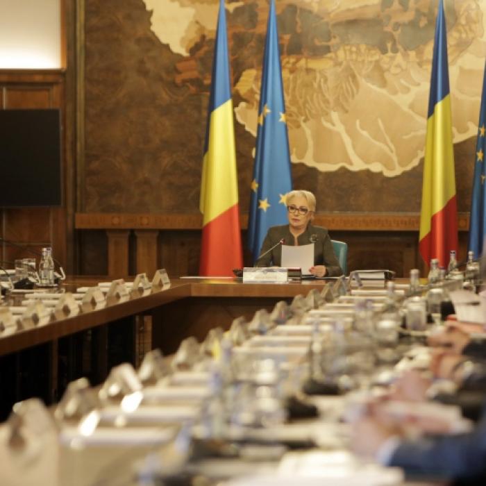 Guvernul Dăncilă se reunește în ȘEDINȚĂ la ora 8.00 DIMINEAȚA