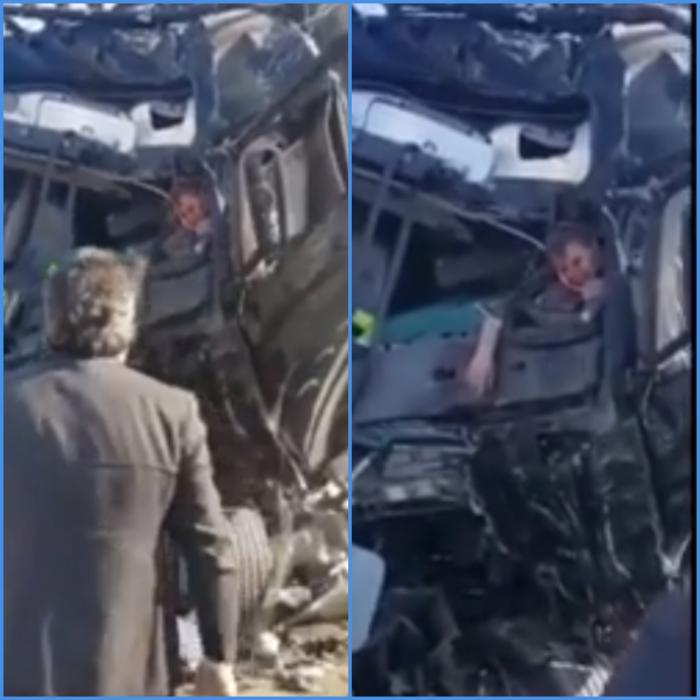 Italia. Imagini DRAMATICE cu un român strivit în cabina TIR-ului. "Ajutați-mă, ajutați-mă!"