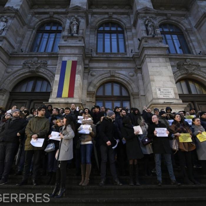 Magistrații români merg la Bruxelles. PROTEST la poarta instituțiilor europene