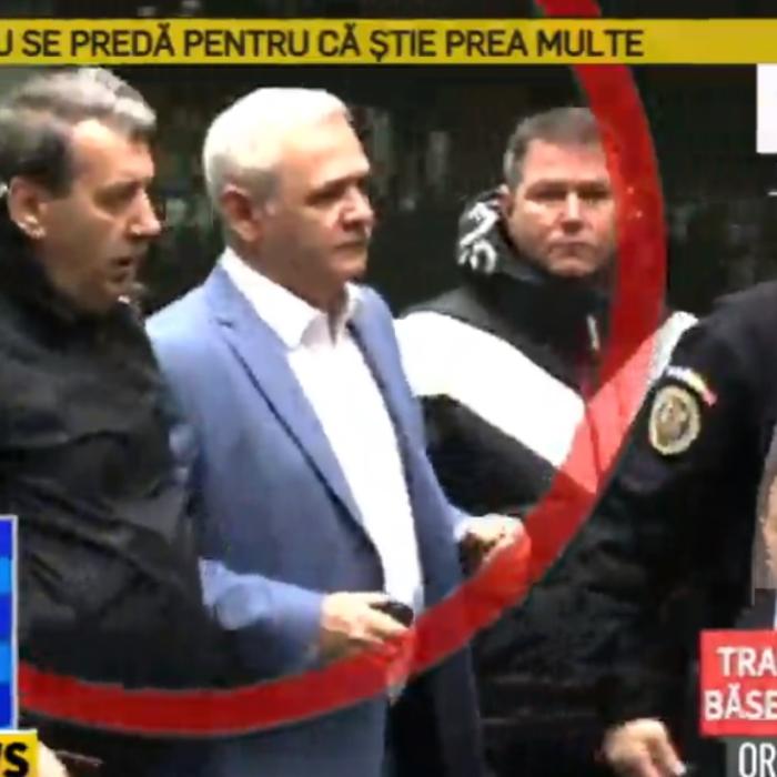 Dragnea, păzit la Botoşani de jandarmii chemaţi din libere 