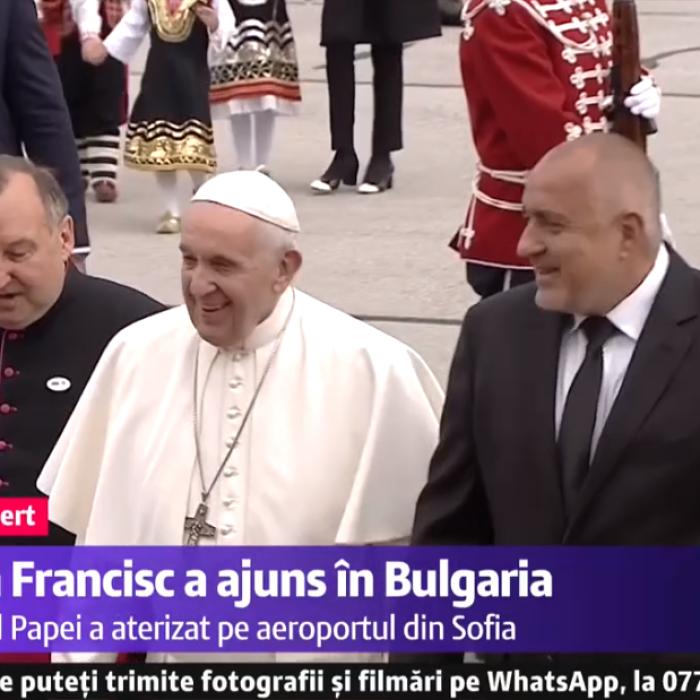 Papa Francisc s-a rugat singur în Catedrala din Sofia, după boicotul Bisericii Ortodoxe