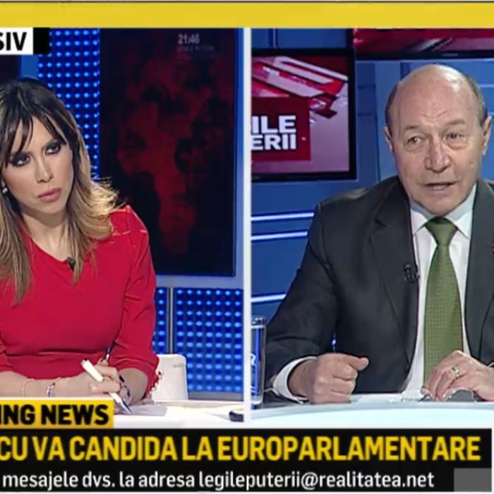 Traian Băsescu: "Rareş Bogdan premier, o mare ţeapă"
