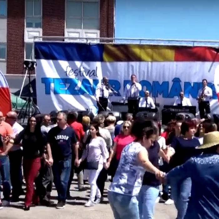 Cum arată o petrecere românească, în inima Spaniei - VIDEO