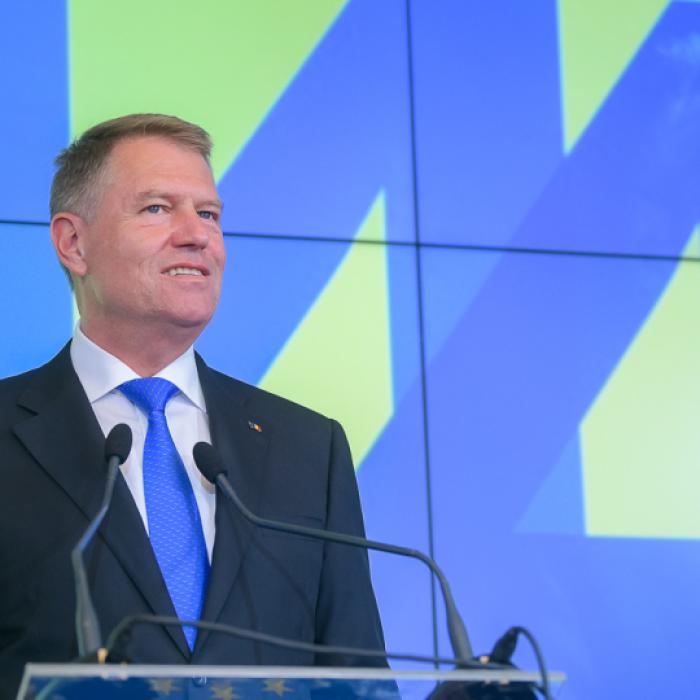 Klaus Iohannis, la aniversarea PNL: "Ne așteaptă alegeri grele"