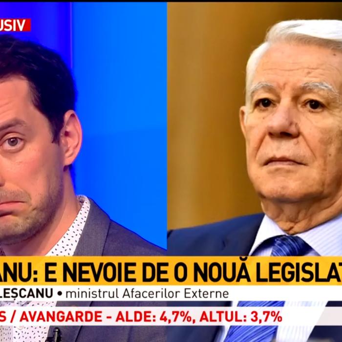 USR cere DEMISIA în DIRECT lui Teodor Meleșcanu. Cum răspunde ministrul