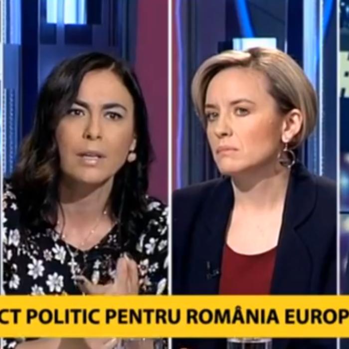 SCANDAL la TVR 1. Vosganian a vrut să plece din emisiune. "Vă TAI microfonul!" | VIDEO