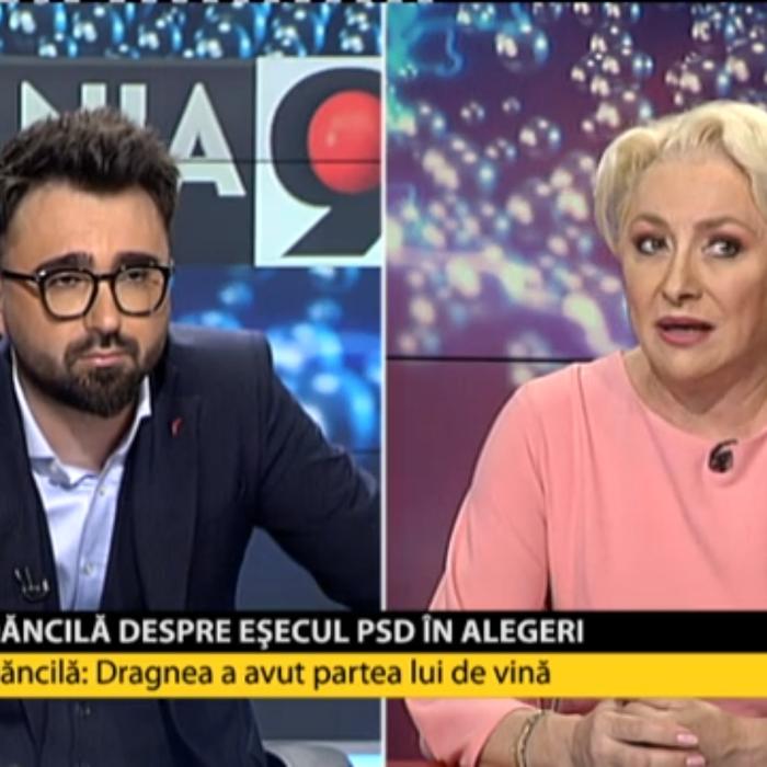 Dăncilă: „Liviu Dragnea a avut partea lui de VINĂ!”
