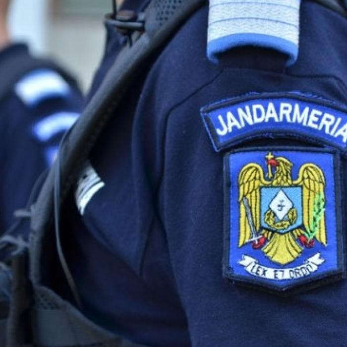 Jandarm ROMÂN fals, prins de jandarm adevărat