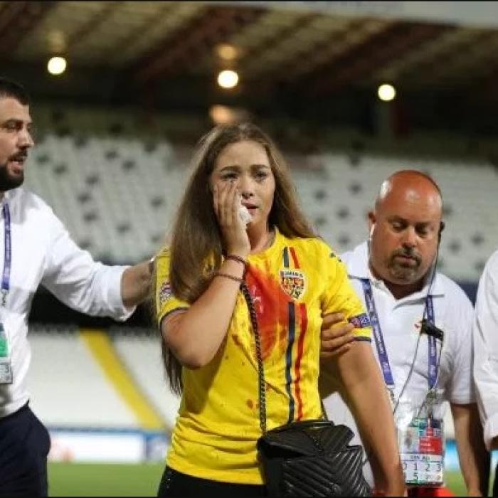 DRAMĂ pentru Cristi Manea. Iubita lui a ajus plină de SÂNGE la spital, după meciul cu Franţa