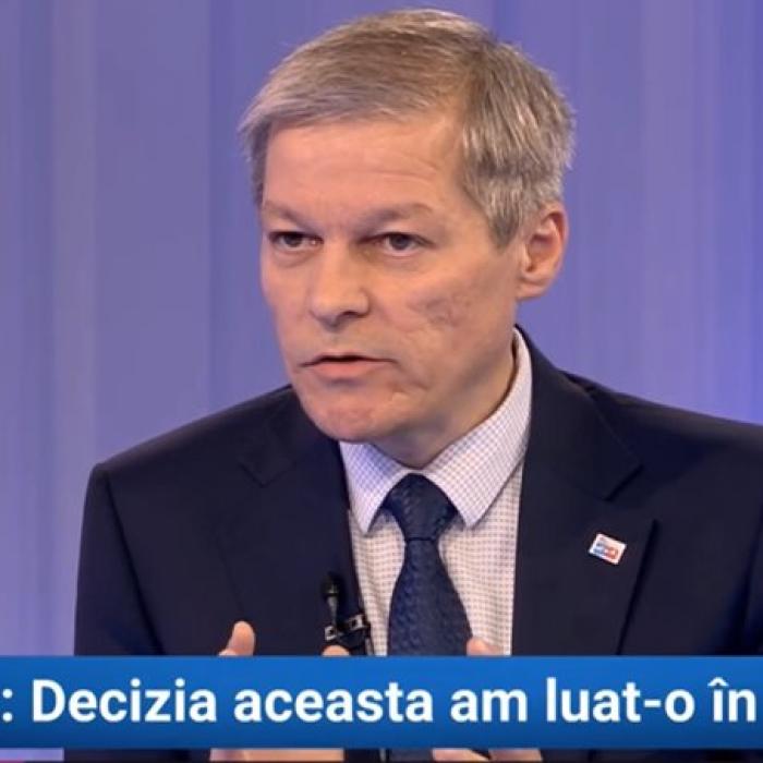 Dacian Cioloş: "Barna are toate ŞANSELE să devină PREŞEDINTELE României"