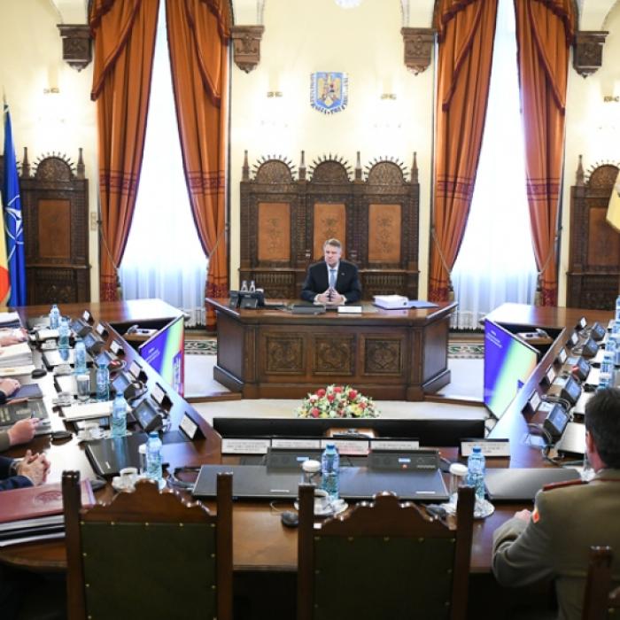 Klaus Iohannis a CONVOCAT ședința CSAT