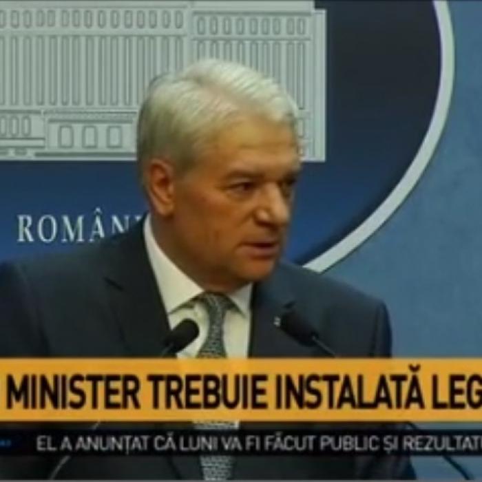 Nicolae Moga, primul discurs la Ministerul de Interne: "Nu am vrut să ocup această funcţie"