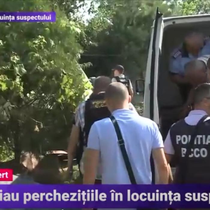 Crime Caracal. Suspectul, adus în CASA GROAZEI. Au fost RELUATE cercetările