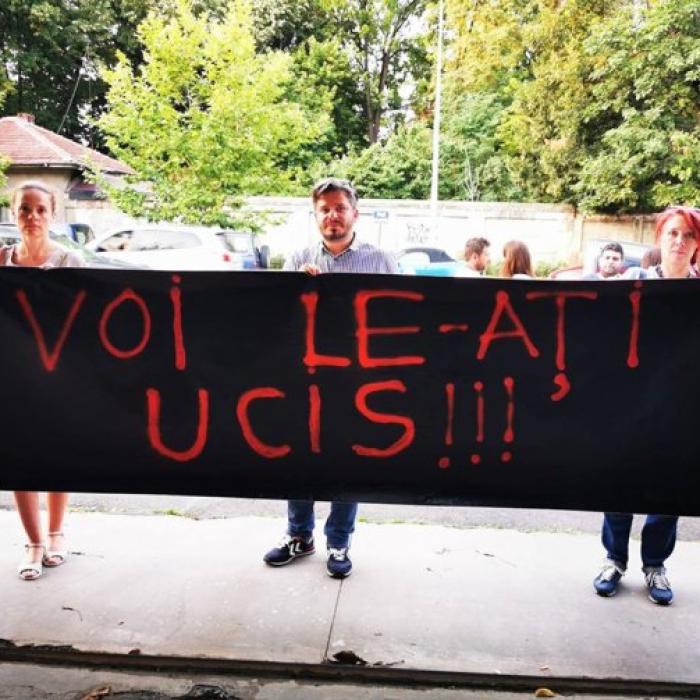 "Voi le-ați UCIS!" PROTEST în Piața Victoriei, ora 21.00