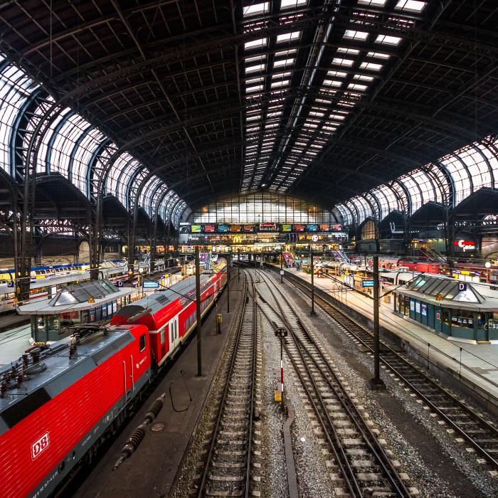 Germania. Sute de agenți au luat cu asalt gara centrală din Frankfurt