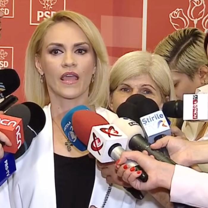 Gabriela Firea spune că monitorizează PROTESTUL din Piața Victoriei: "Sute de mii de persoane participante"
