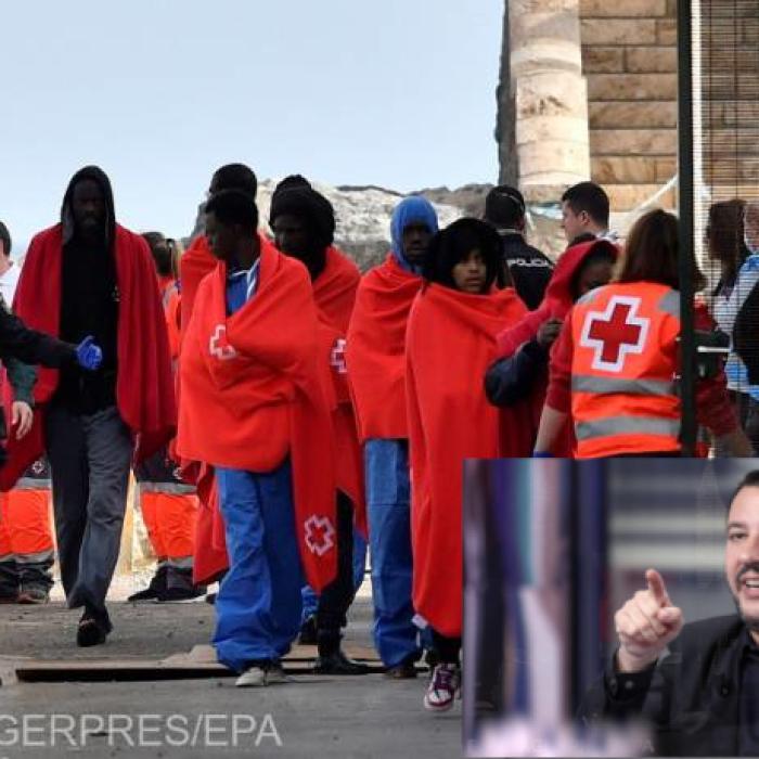 România preia MIGRANȚII pe care nu-i vrea Salvini