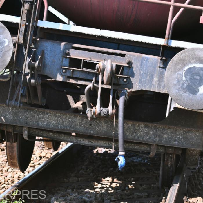 Intervenție de urgență. Mocănița a deraiat din nou