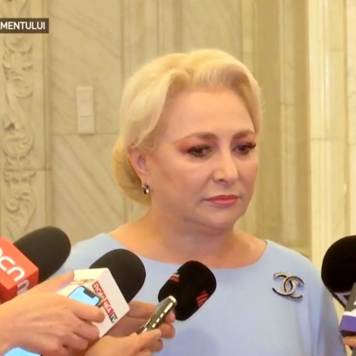 Viorica Dăncilă, despre PROTESTELE cu care a fost PRIMITĂ la Iași: „Eu cred că hoții strigă hoții” 