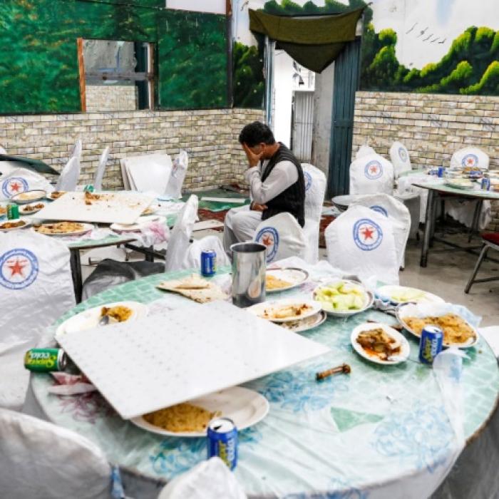 FOTO - TRAGEDIE la o nuntă. Peste 60 de invitaţi au MURIT după un atac cu BOMBĂ