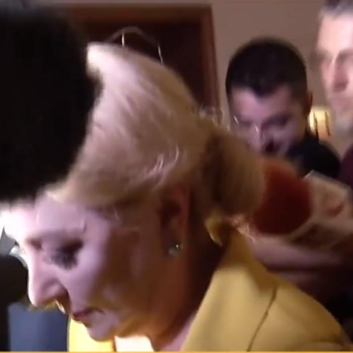 Dăncilă: „Dacă PSD nu scoate un scor bun la alegeri, va DISPĂREA”. În fața jurnaliștilor și-a NEGAT propriile cuvinte