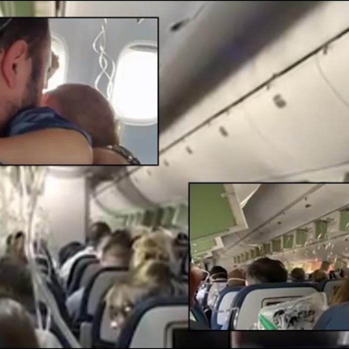 MOMENTE de PANICĂ la bordul unui AVION. Un PICAJ DRAMATIC i-a făcut pe pasageri să trimită MESAJE de ADIO