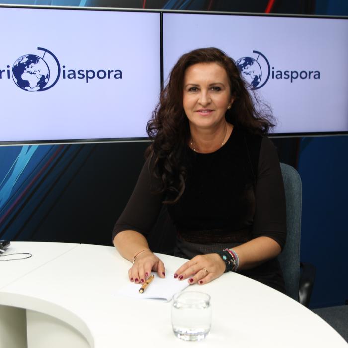 Natalia Intotero, întâlnire cu românii din Marea Britanie