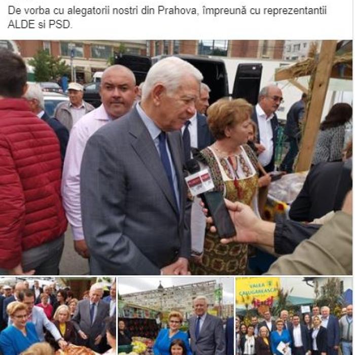Teodor Meleșcanu, NEHOTĂRÂT politic? La braț cu PSD și ALDE în același timp!?