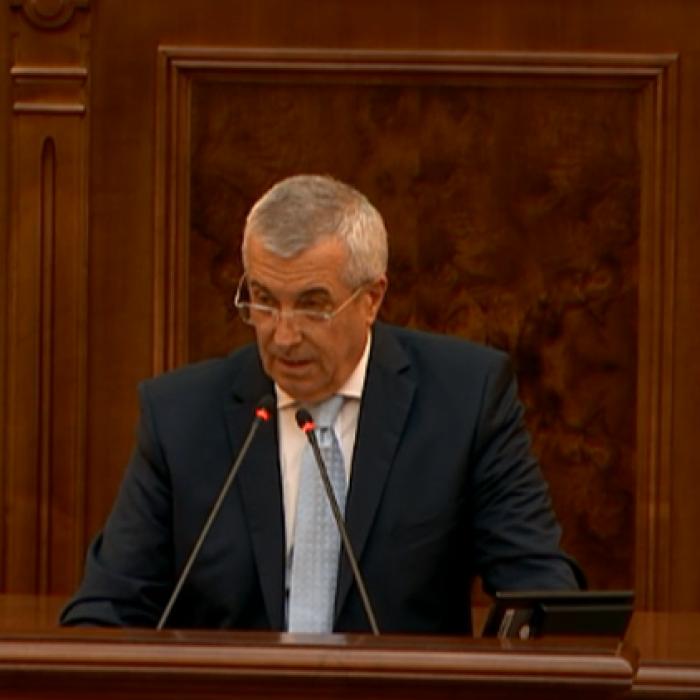 MOȚIUNE DE CENZURĂ: Tăriceanu, către prim-ministru - „Dragă Viorica... dacă m-aș fi apucat eu să dau din casă...“ 