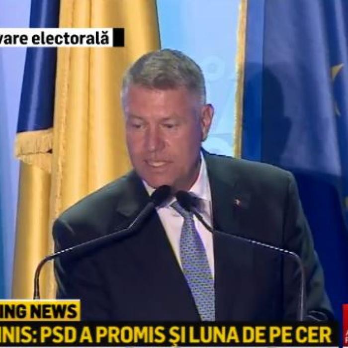 Klaus Iohannis: „Suntem în război cu PSD. Și-au înșurubat neamurile și pretenarii în poziții-cheie“