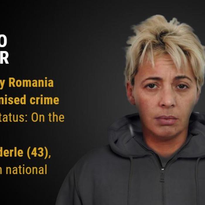O ROMÂNCĂ, printre cei mai căutați 21 de infractori din TOATĂ EUROPA