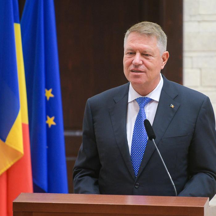 Klaus Iohannis, la sediul PNL: „Sunt foarte mulţumit de cum decurg lucrurile”
