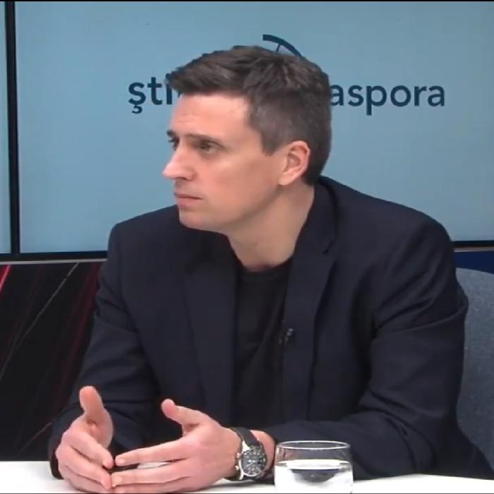 Cătălin Ivan, la interviurile StiriDiaspora. Dezbatere pe temele momentului