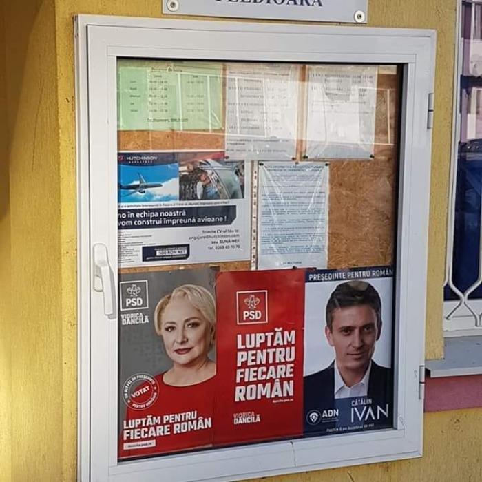 Poliția Română face CAMPANIE pentru PSD. Românii s-au REVOLTAT - FOTO